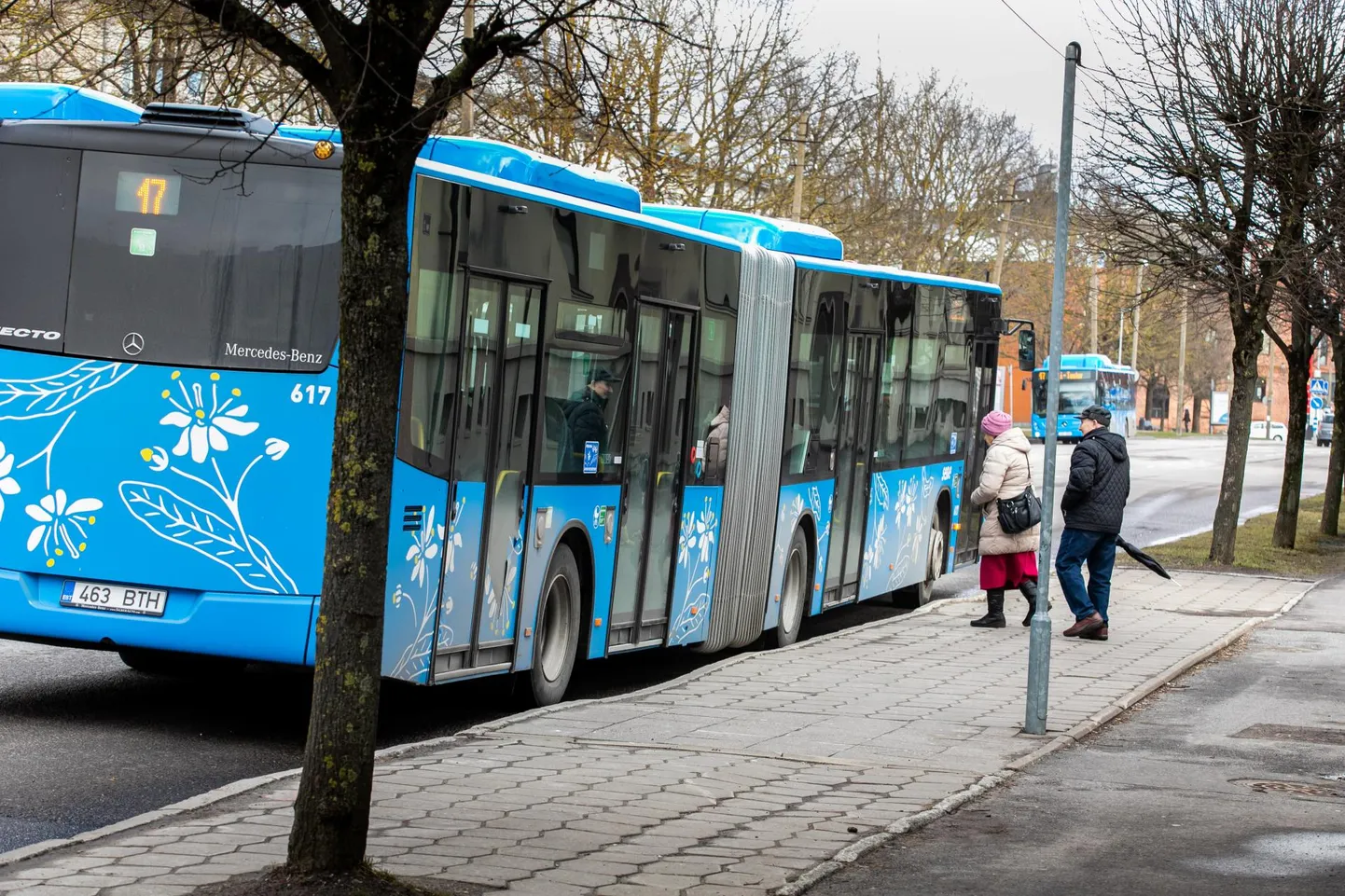 Pärnu linnabussid.