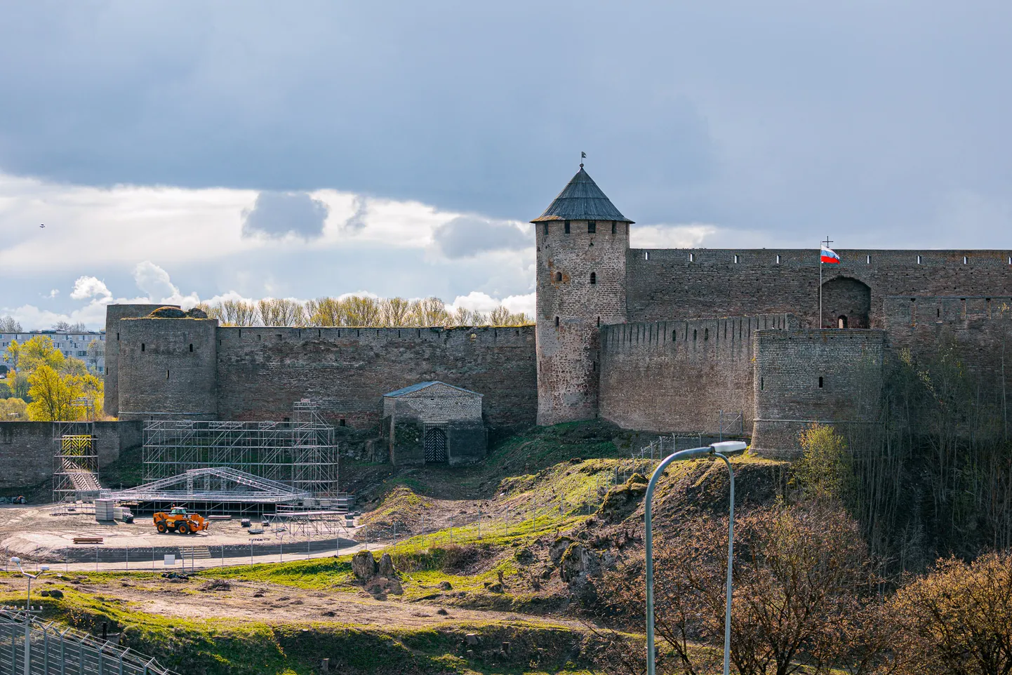 Ivangorod 9. mai pidustusteks valmistumas 2023. aastal.