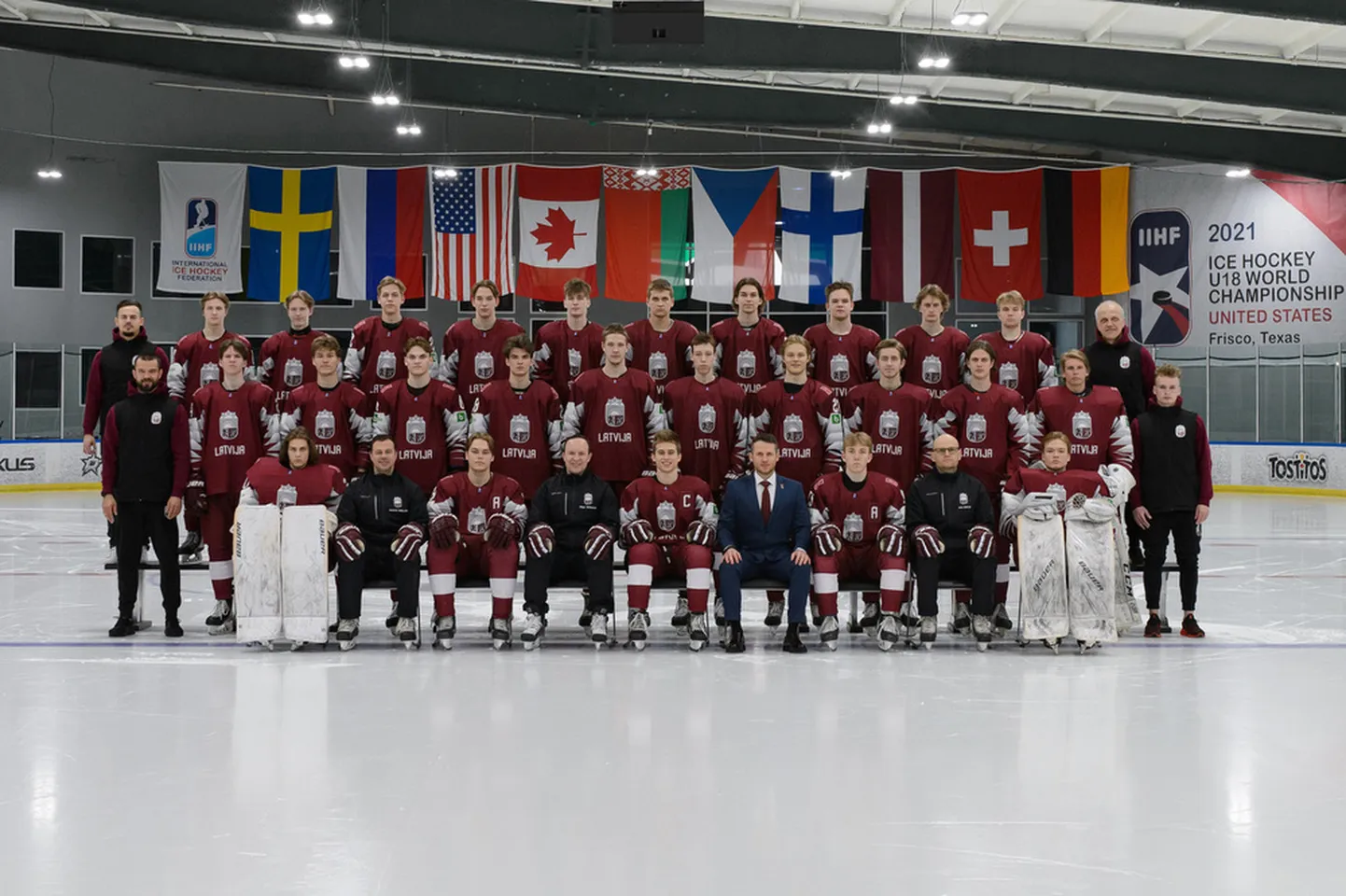 Latvijas U-18 izlases hokejisti