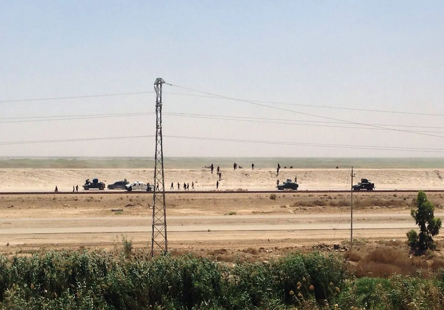 Iraagi julgeolekujõud taandusid Ramadist.
