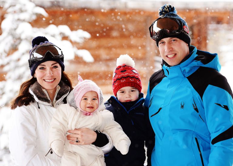 Принц Уильям и Кейт Миддлтон со своими детьми. Фото: Scanpix/PA Images