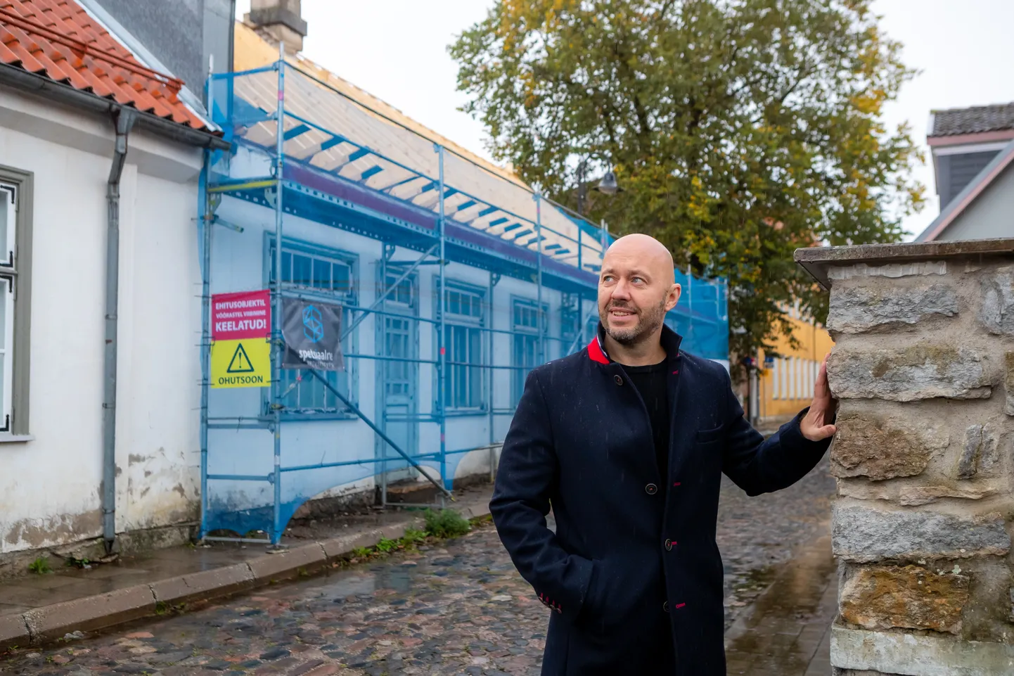 VANAST UUEKS: Ajalooline maja saab Ivo Merioja kinnitusel uue elu peenete üürikorteritena.