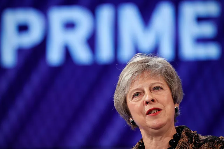 Briti peaminister Theresa May.