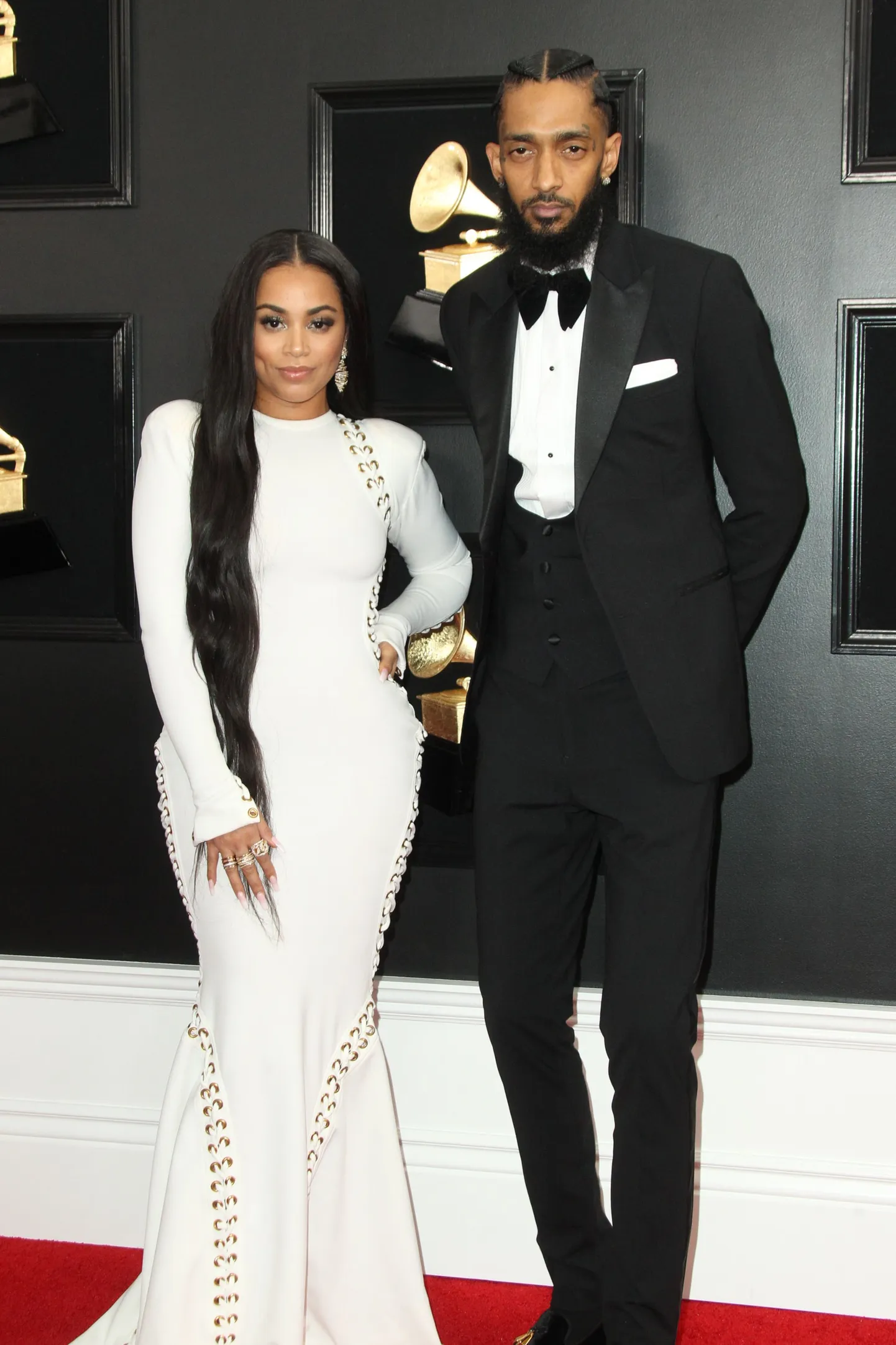 Nipsey Hussle ja  Lauren London.