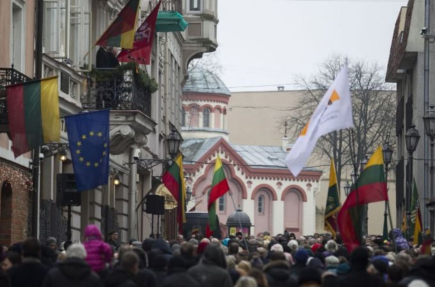 Iseseisvuspäeva tähistamine Vilniuses.
