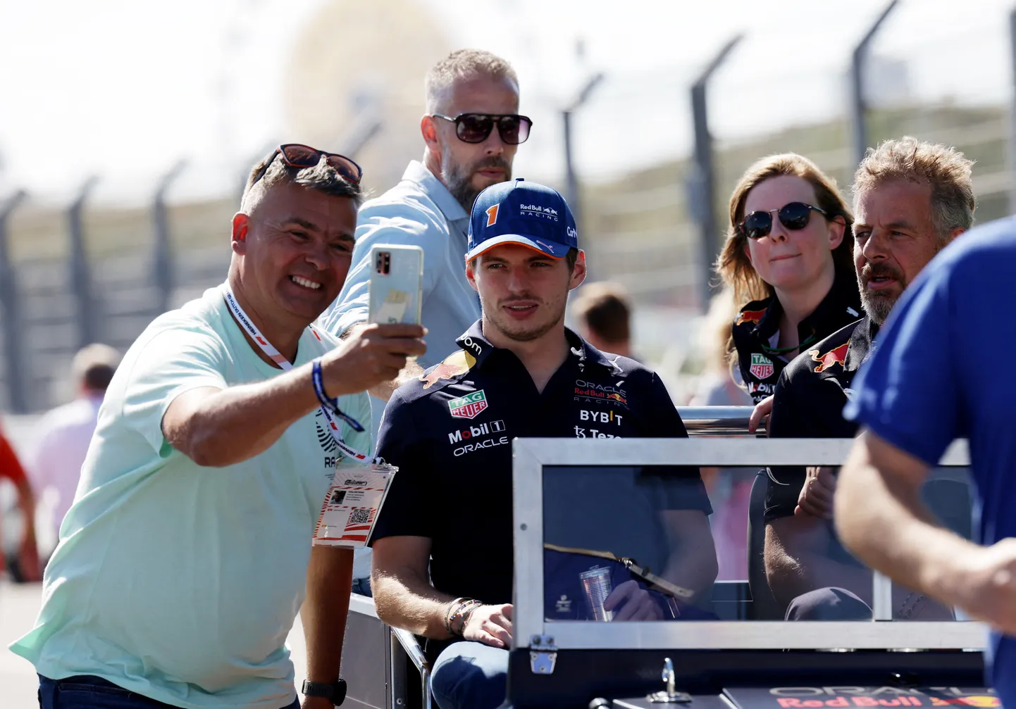 Max Verstappen Hollandi GP-l Zandvoorti ringrajal.