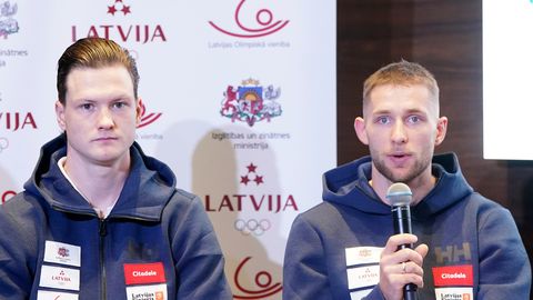 "Kortīnas trase ir atšķirīga no pārējām." Bots un Plūme stāsta par olimpisko trasi