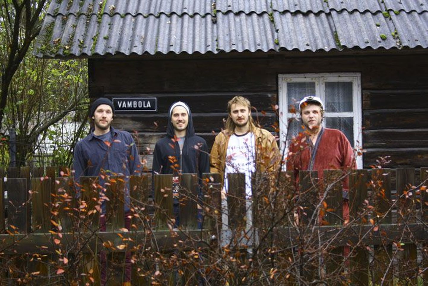 Elephants From Neptune (vasakult) Robert, Jon, Rain, Markko: ainuke bänd maailmas, kes on Võsu saunas bassi salvestanud.