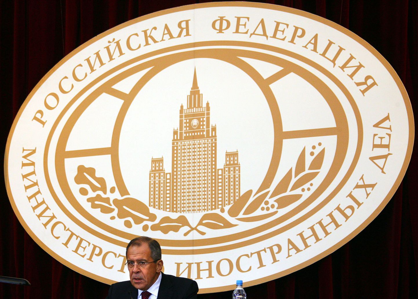 Venemaa välisminister Sergei Lavrov aastat kokkuvõtval pressikonverentsil Moskvas.