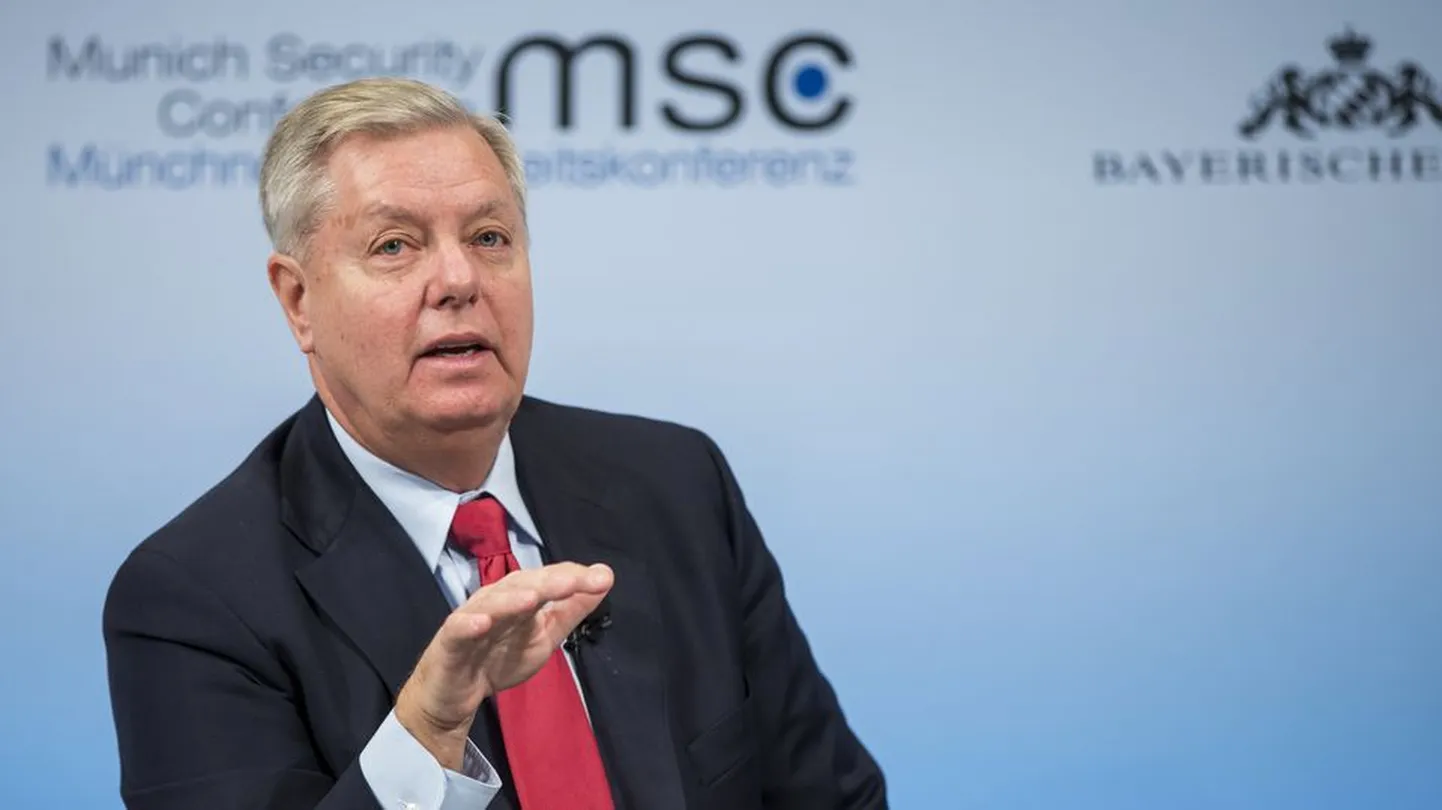 Senaator Lindsey Graham.