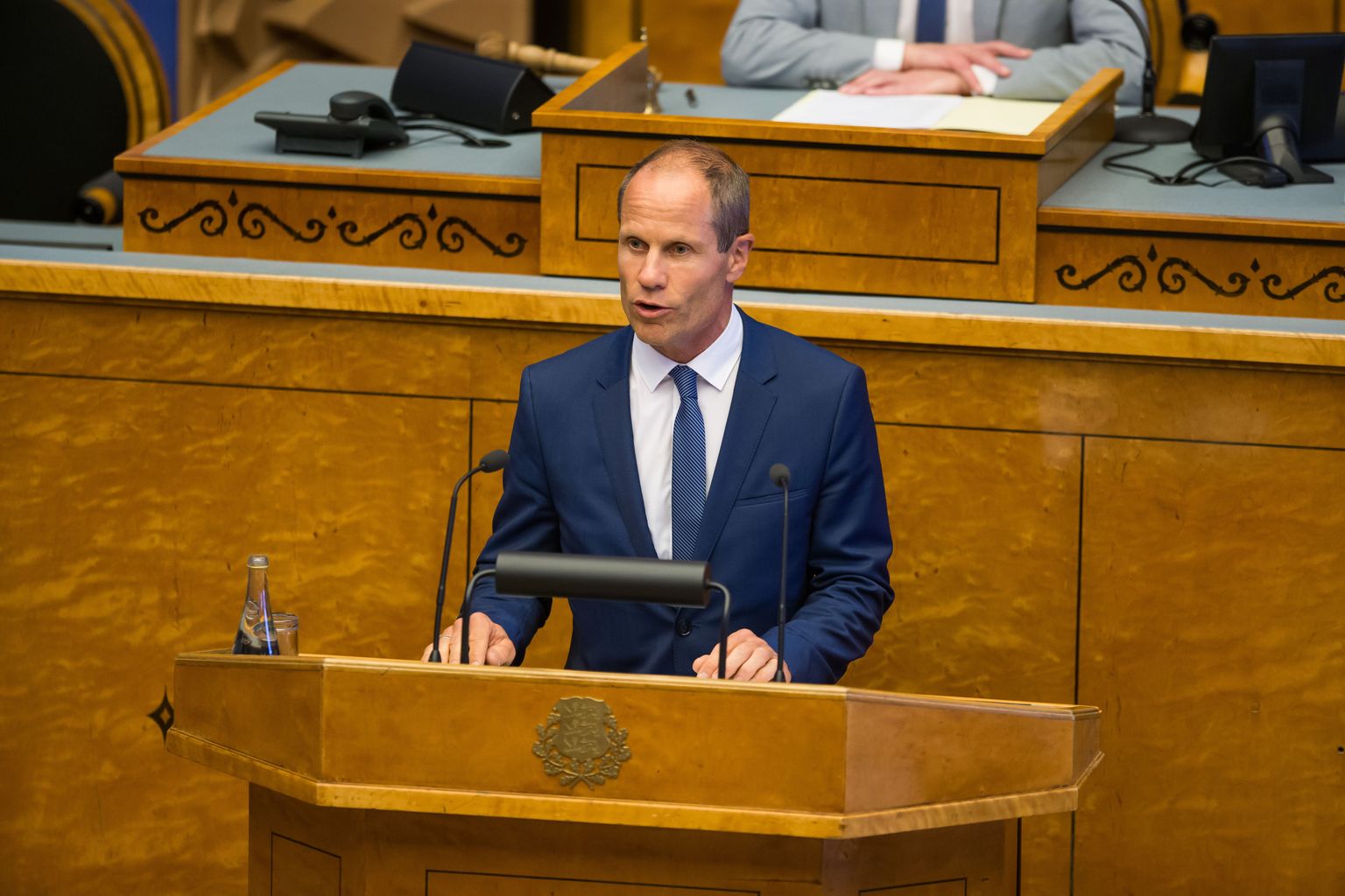 Rahandusminister Toomas Tõniste.