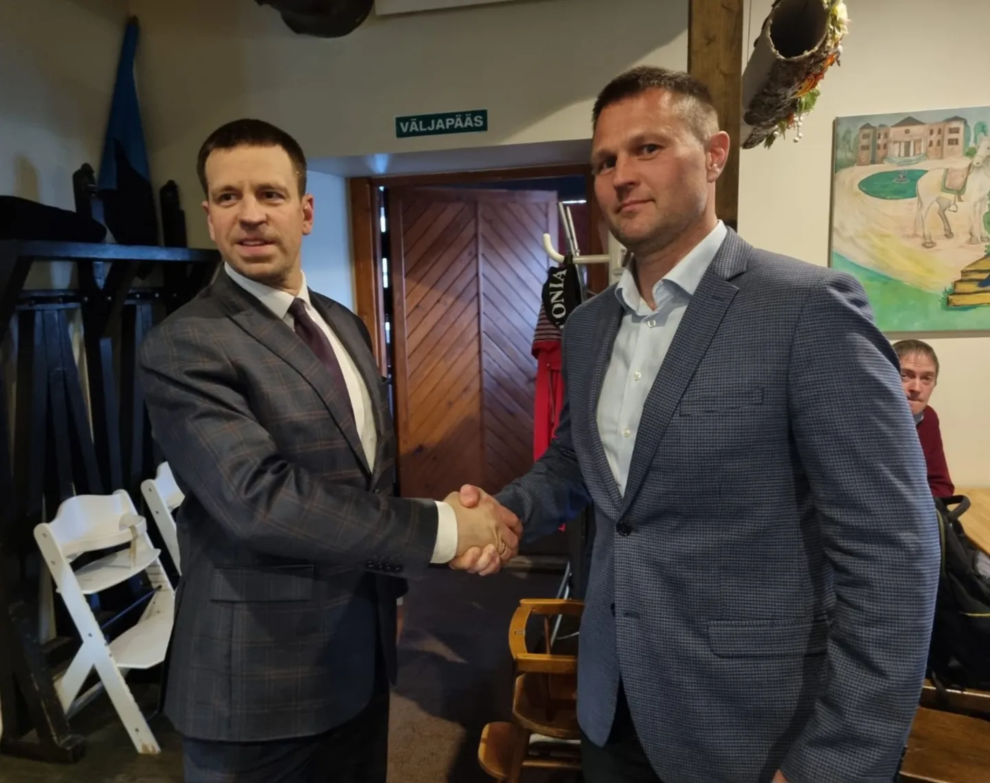 Andres Kalvik ja Jüri Ratas