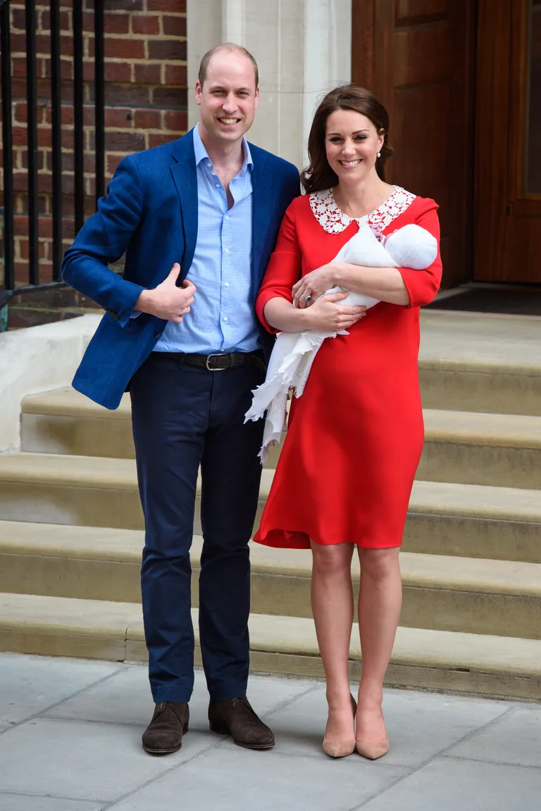 William, Catherine ja vastsündinud Louis
