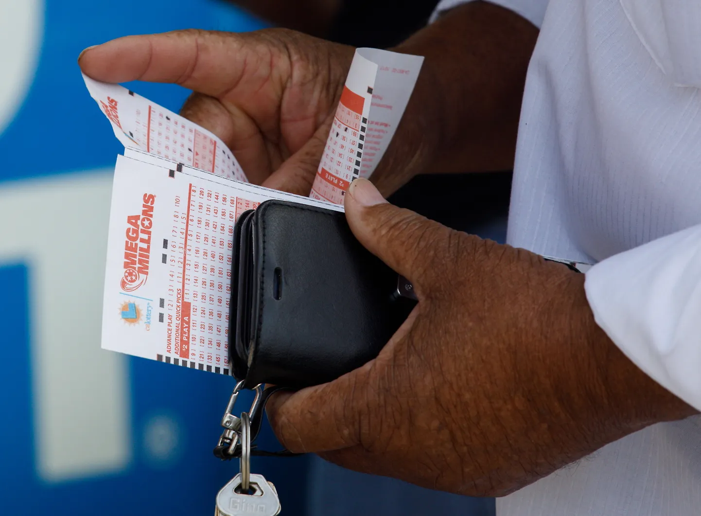 Lottery tickets.