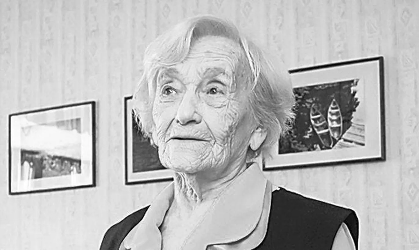 Aliide Leiar (1914–2018).