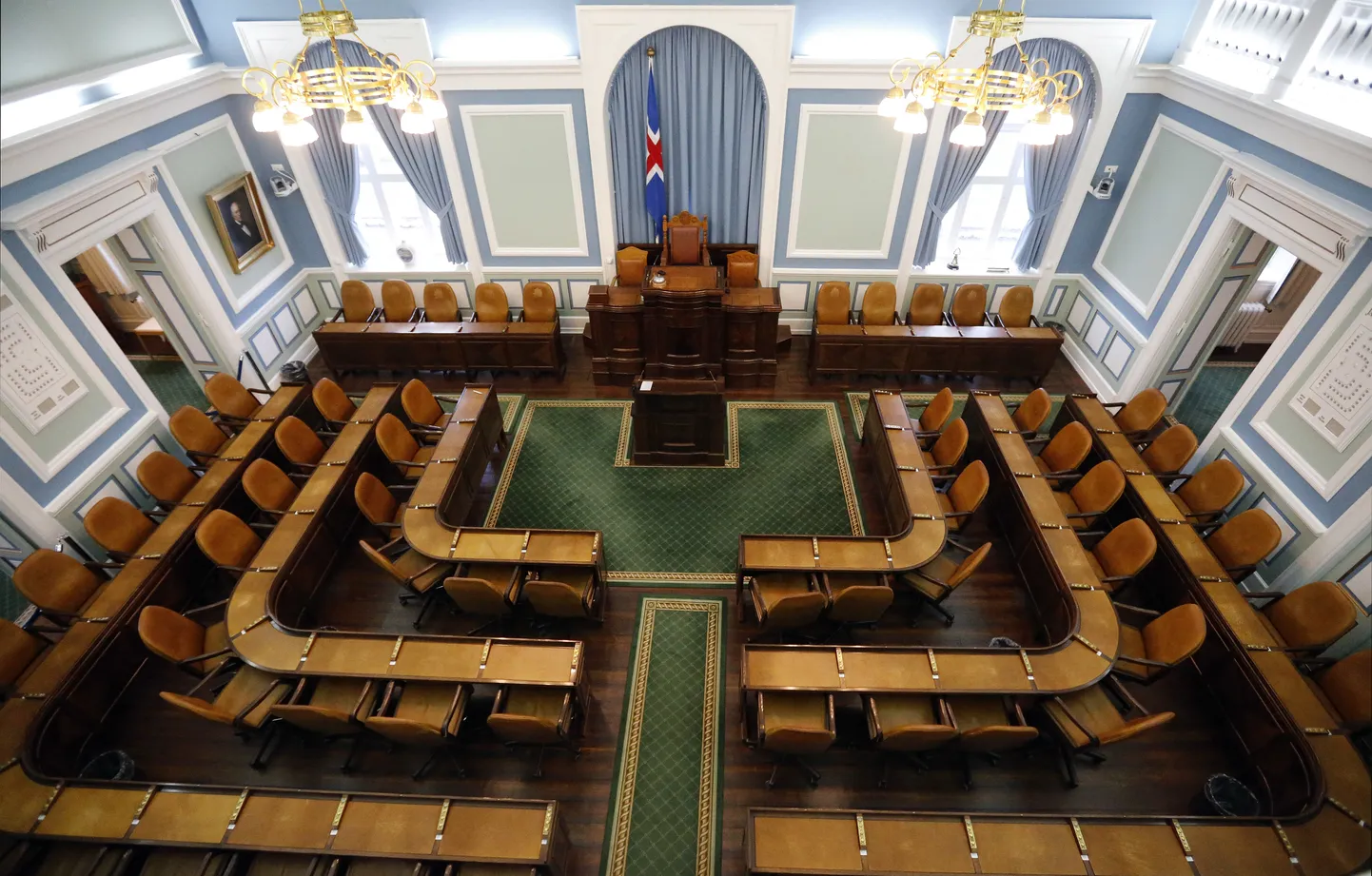 Islandi parlament Althing.