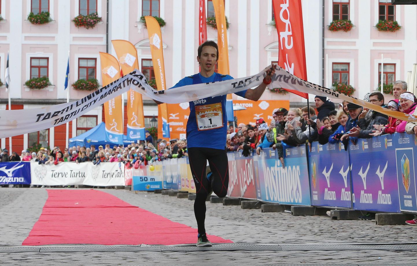 Tartu kuuenda linnamaratoni võitja Raivo Alla.