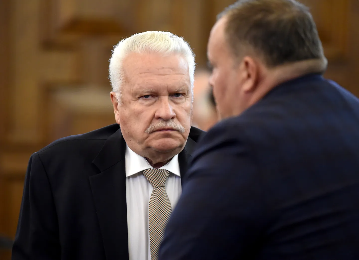Saeimas deputāts Jānis Dūklavs pirms Saeimas rudens sesijas pirmās sēdes.