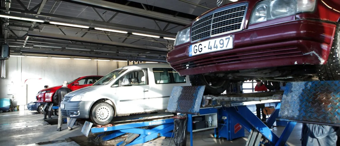 Transportlīdzekļu valsts tehniskā apskate Ceļu satiksmes un drošības direkcijā