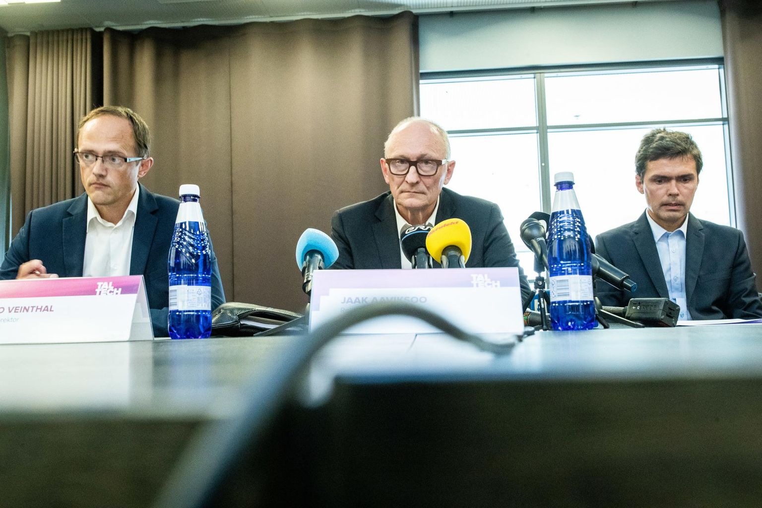 Tallinna Tehnikaülikooli pressikonverents, kus Ragnar Nurkse instituudi projektiga seotud kulude arvestuse uurimiseks moodustatud komisjon andis ülevaate uurimise vahetulemustest.