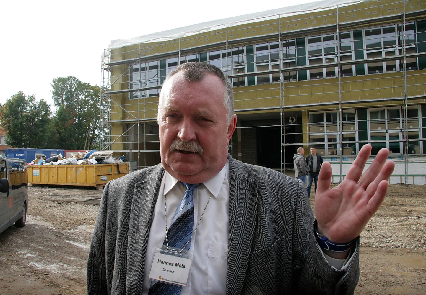 Ханнес Метс руководил Ида-Вирумааским центром профессионального образования более девяти лет, и за это время был построен новый учебный корпус.