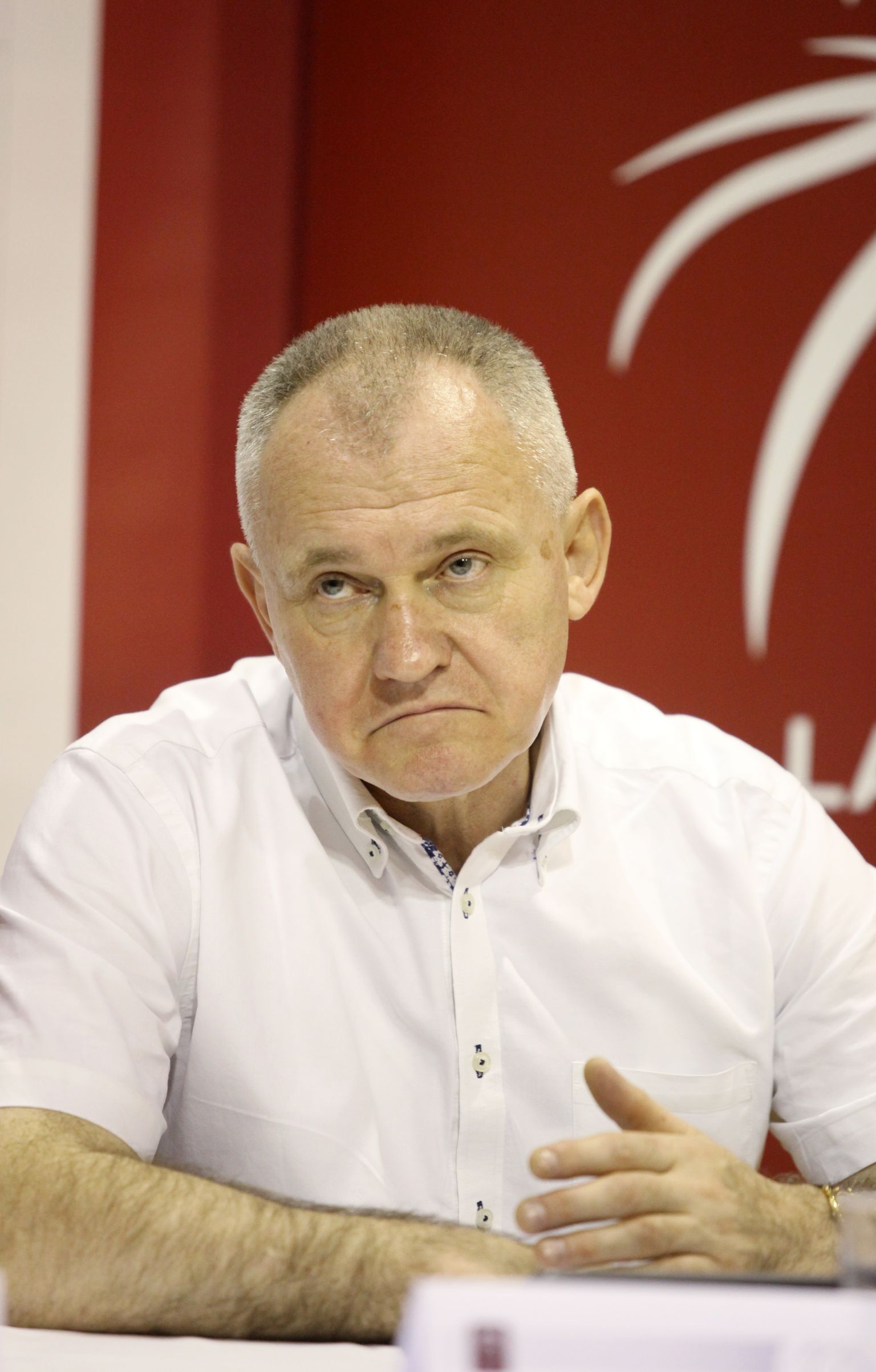 Latvijas Basketbola savienības prezidents Valdis Voins.