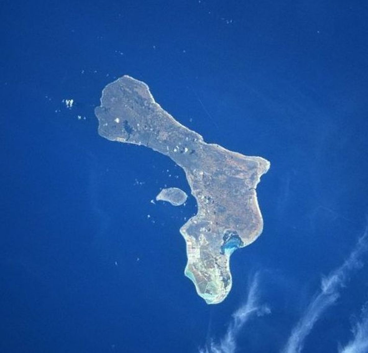 Tsunami muutis 3000 aastat tagasi Kariibi mere saari. Fotol Bonaire`i saar