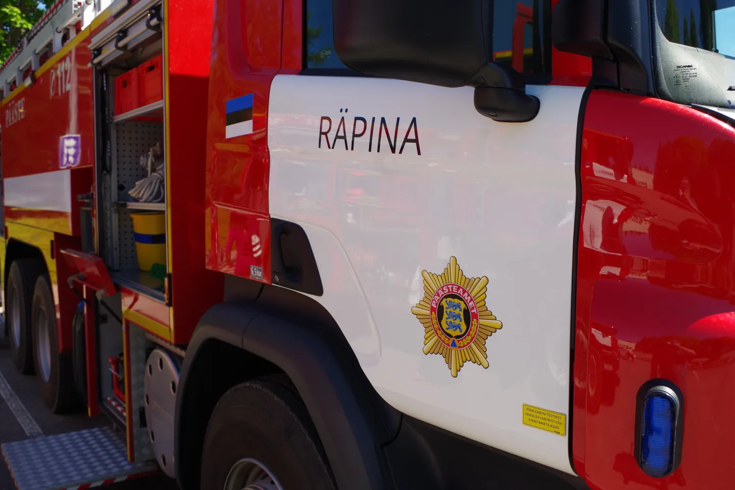 Räpina päästeauto.
