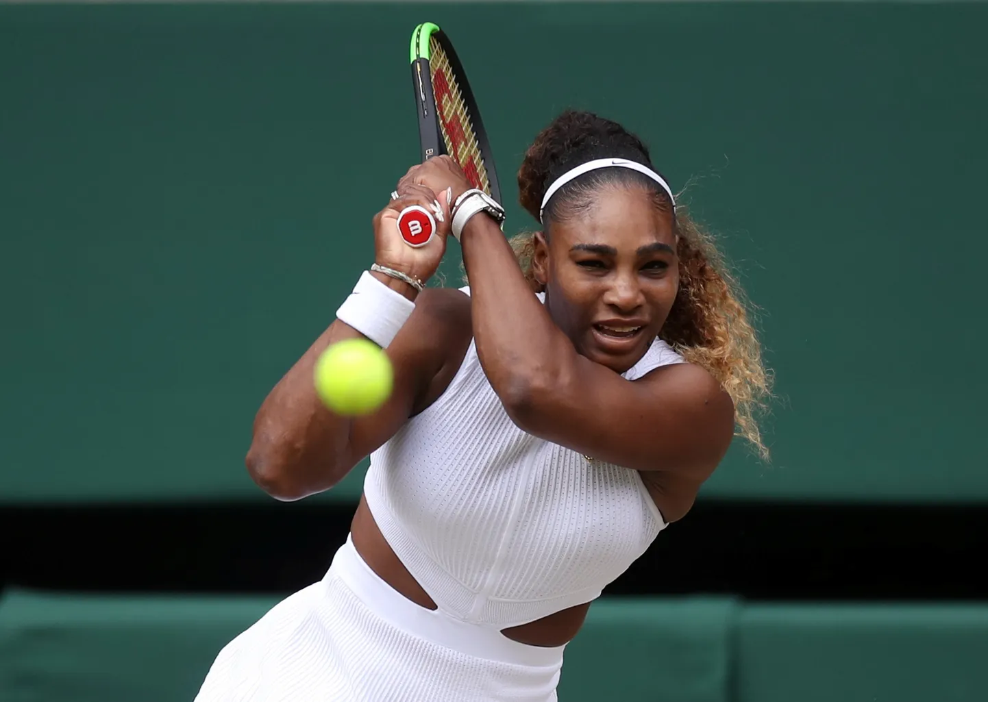 Ameeriklanna Serena Williams 13. juulil 2019. aastal Wimbledoni tenniseturniiril naiste üksikmängu finaalis, vastaseks oli rumeenlanna Simona Halep. Halep alistas Williamsi 6:2, 6:2.