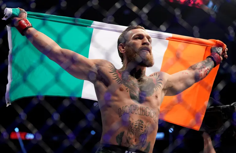Las Vegas 18. jaanuar 2020. Conor McGregor on UFC matšis just 40 sekundiga alistanud Donald Cerrone.