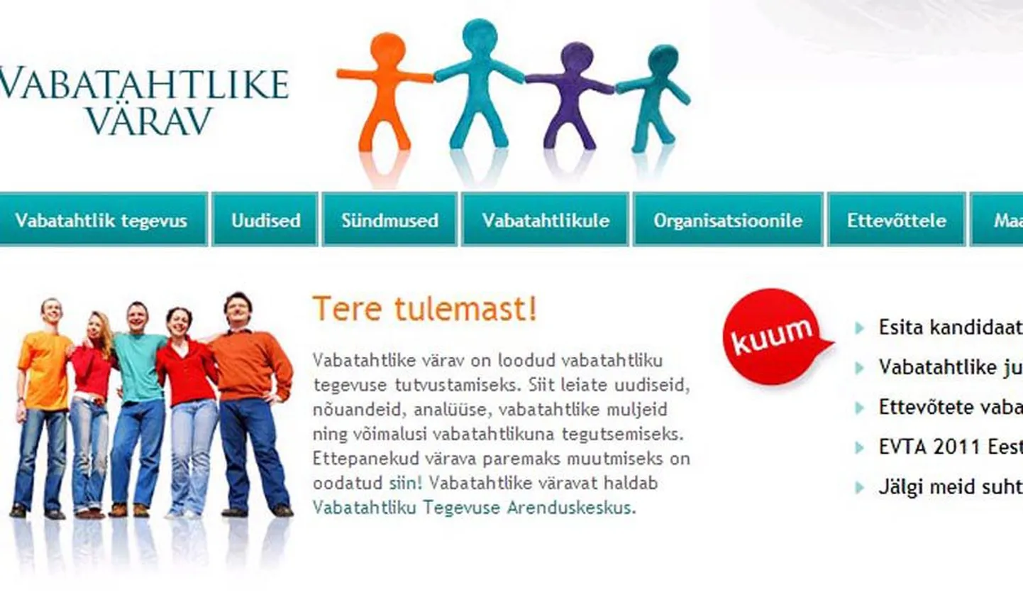 www.vabatahtlikud.ee
