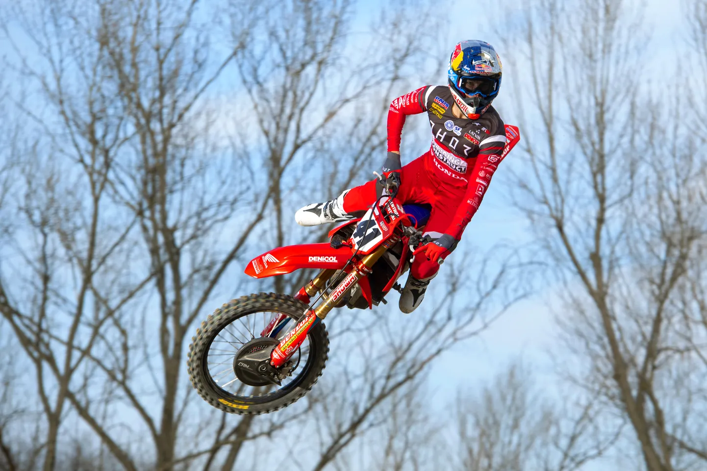 Latvijas motokrosa braucējs Pauls Jonass