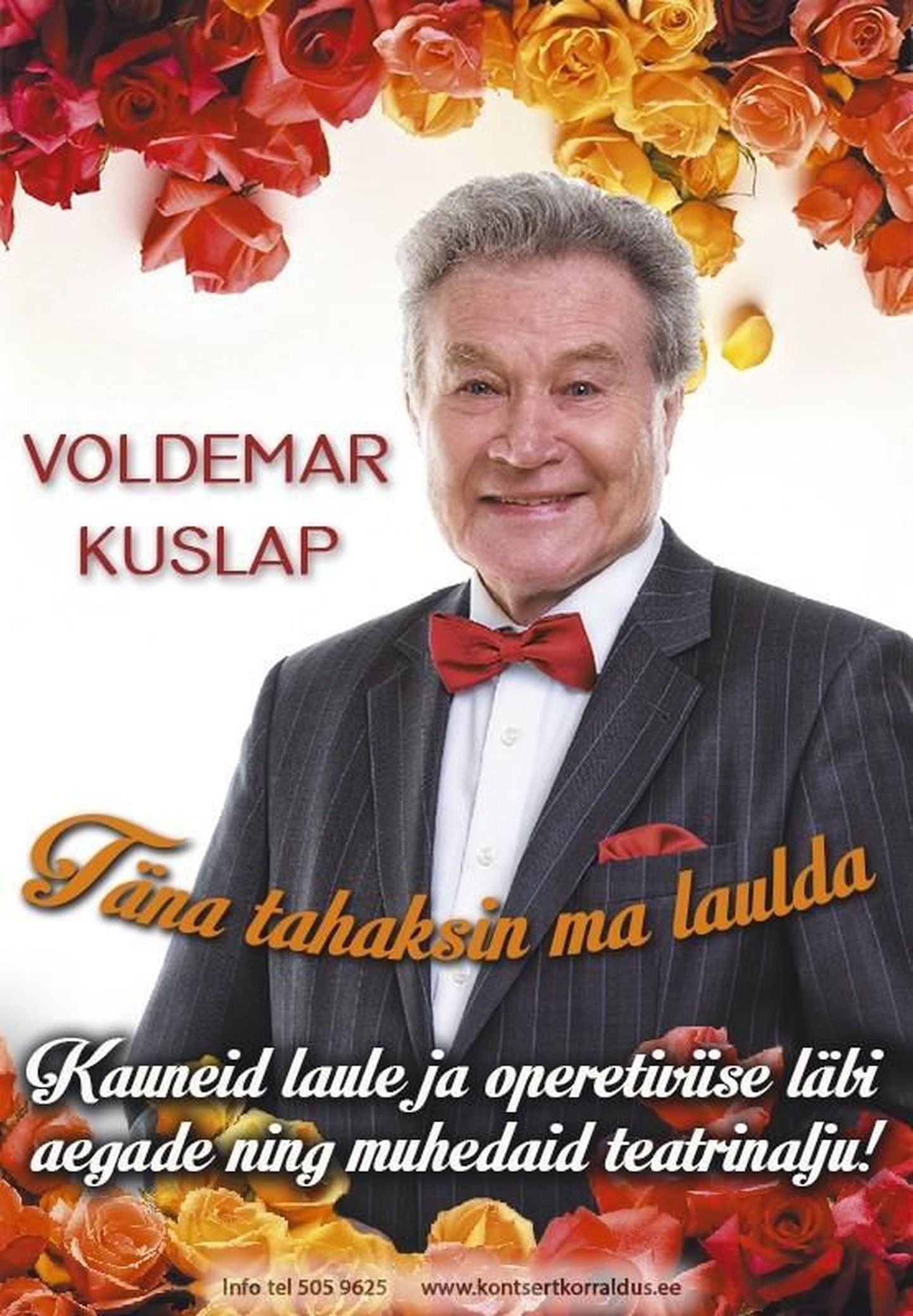 Voldemar Kuslapi kontsert "Täna tahaksin ma laulda"