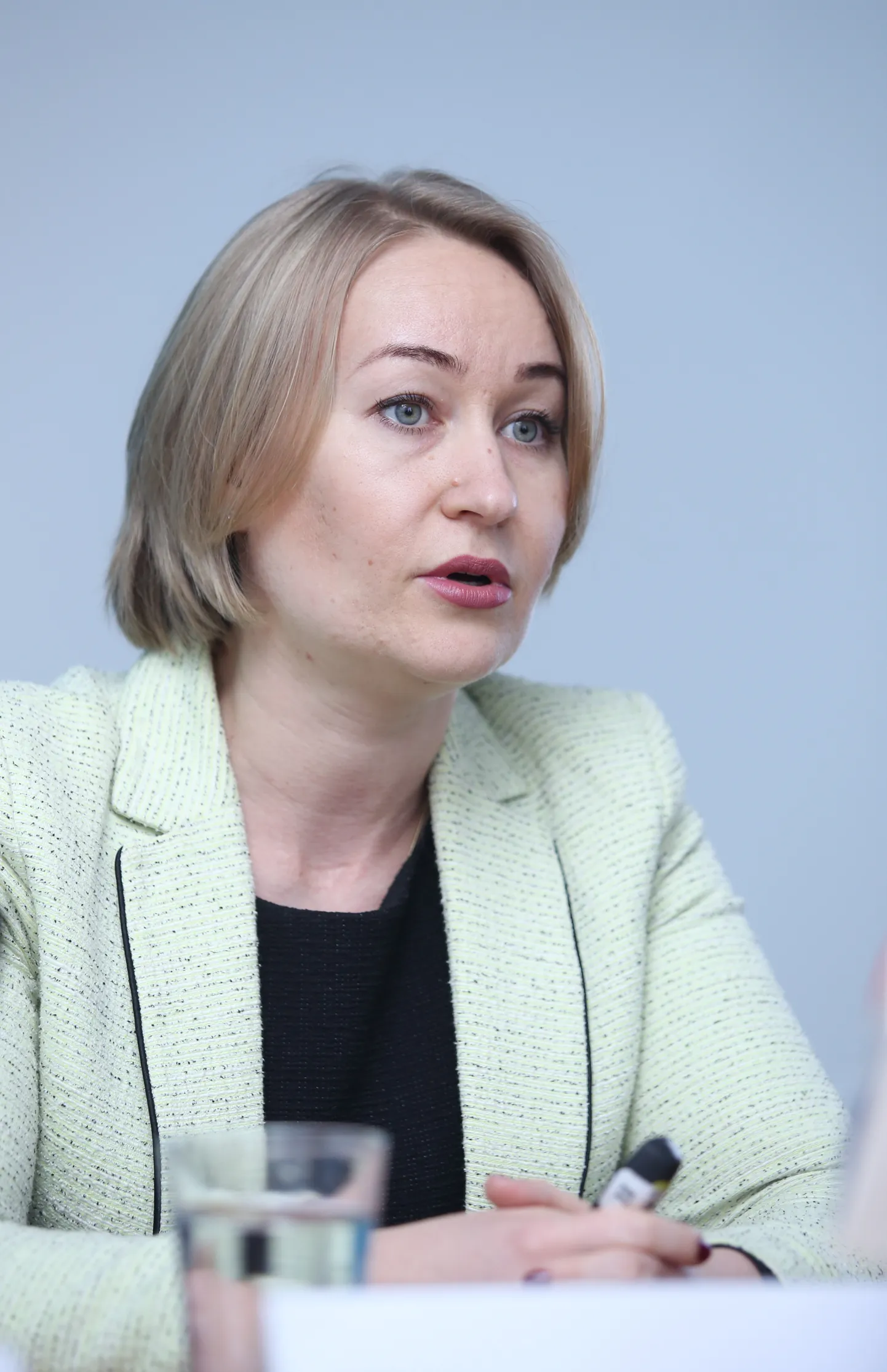 Būvniecības valsts kontroles biroja direktore Svetlana Mjakuškina