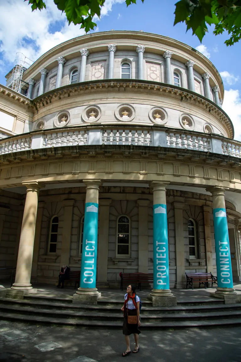 Iirimaa rahvusraamatukogu Dublinis.