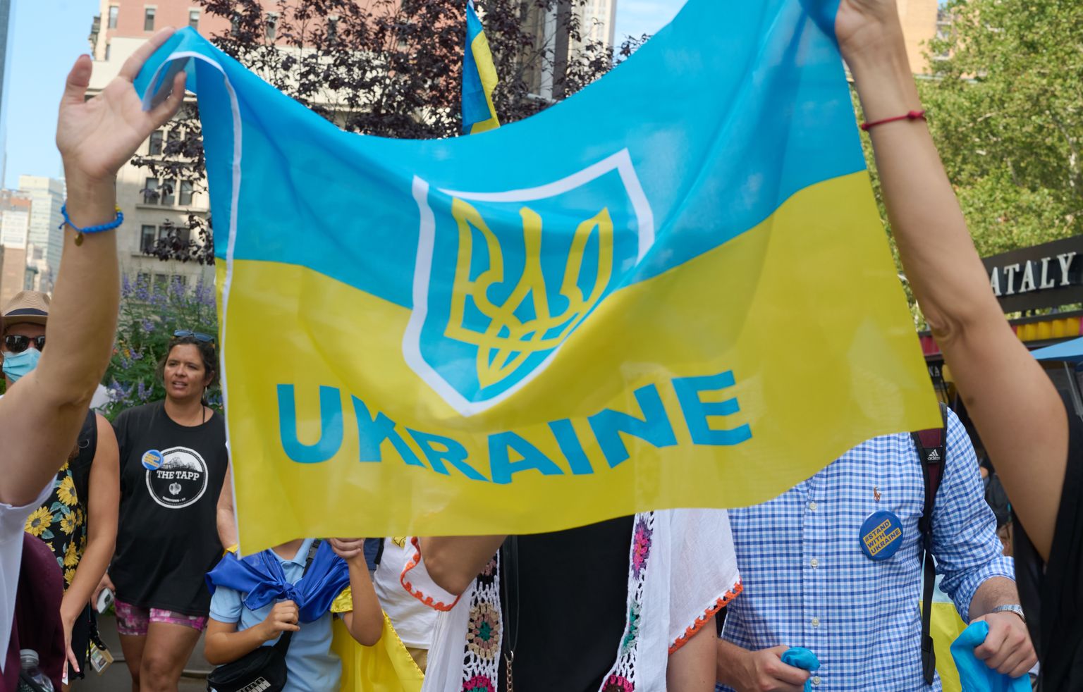 Ukraina lipp.