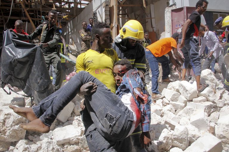 Sprādziens Somālijas galvaspilsētā Mogadīšo