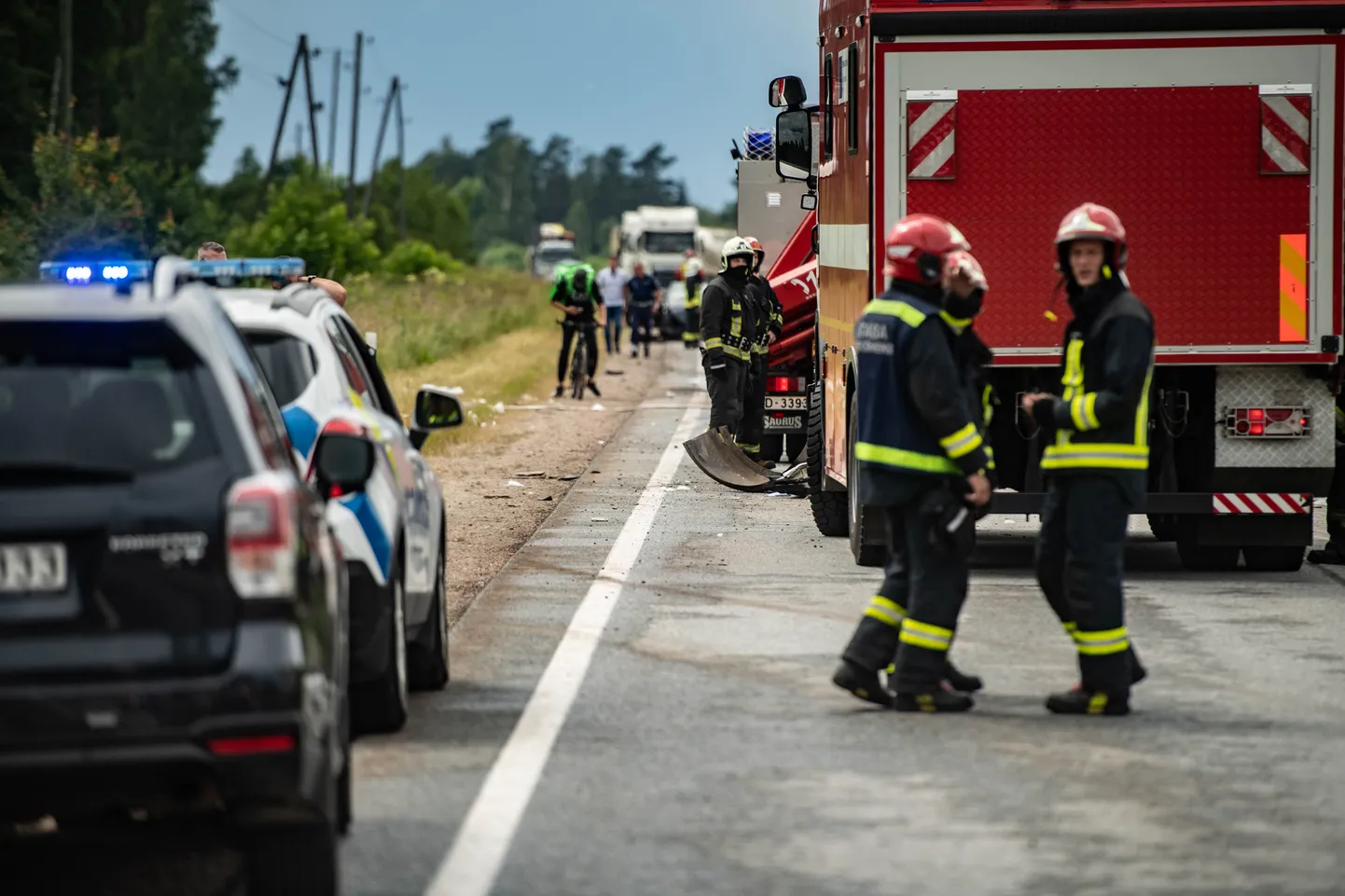Smags ceļu satiksmes negadījums Mārupes novadā