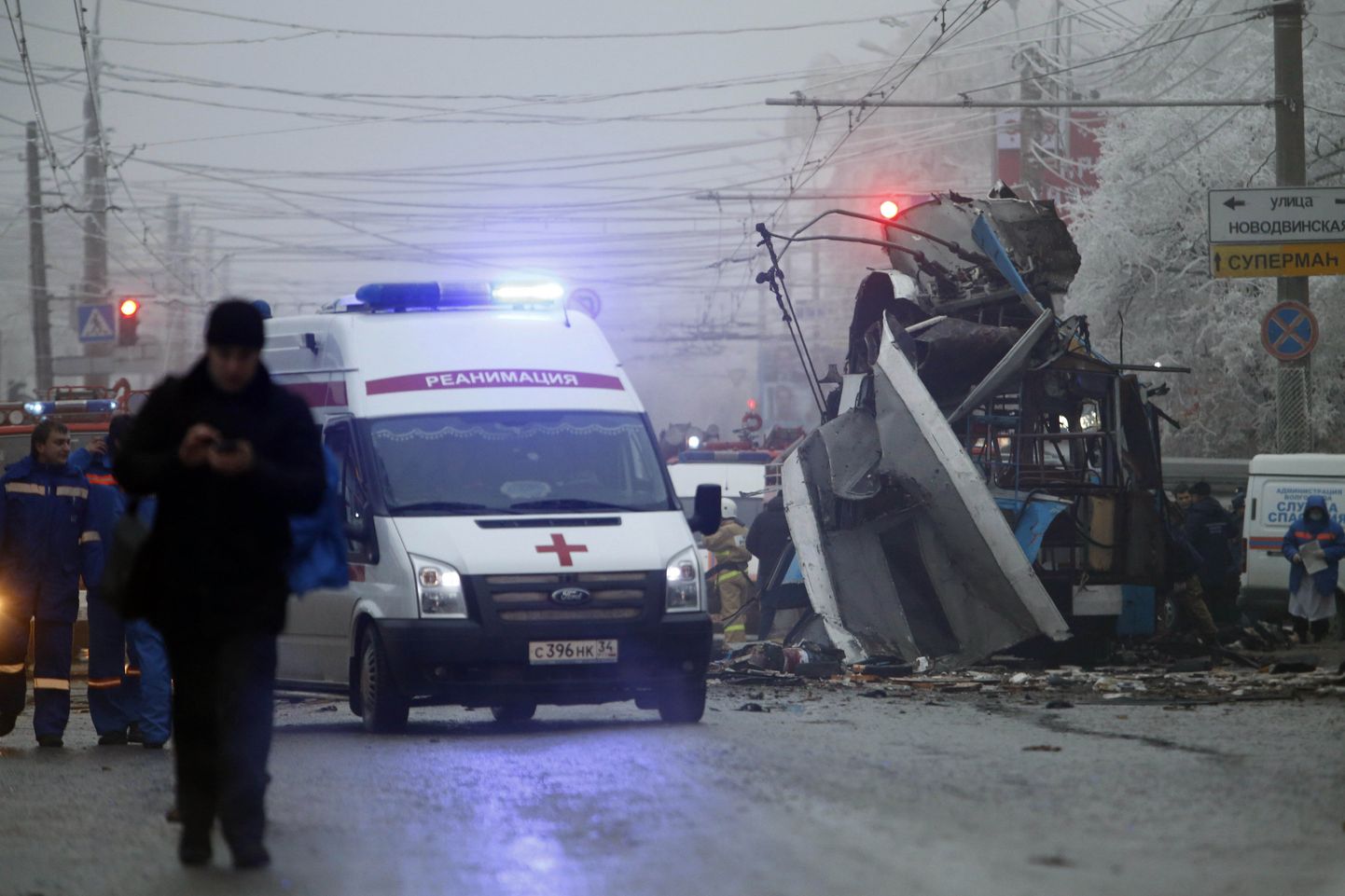 Õnnetus Volgogradis.