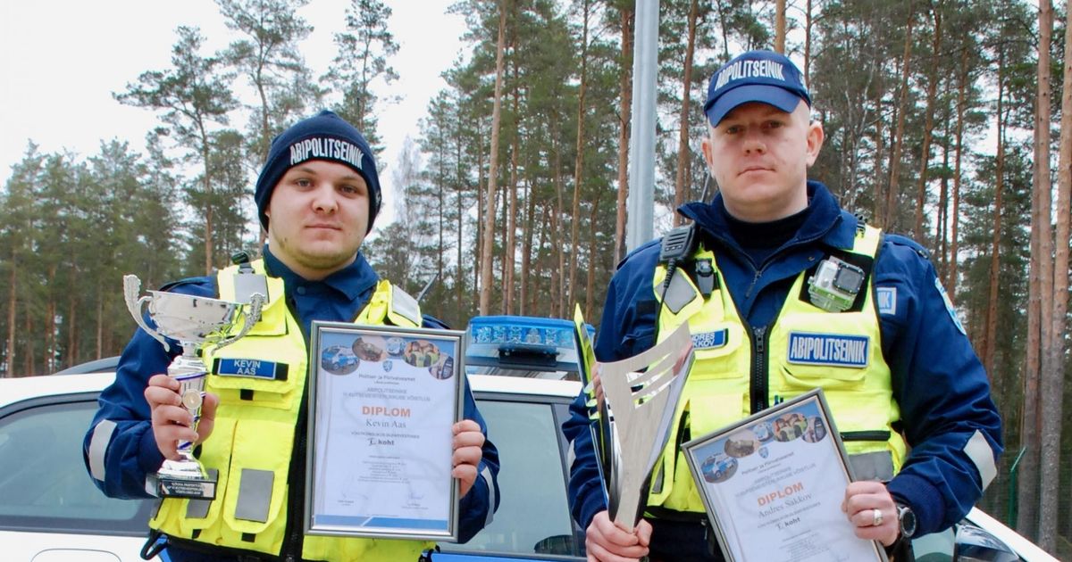 Viljandi abipolitseinikud tulid koju karikaga