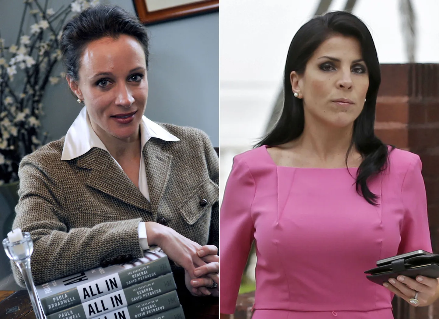 Paula Broadwell (vasakul) ja Jill Kelley.