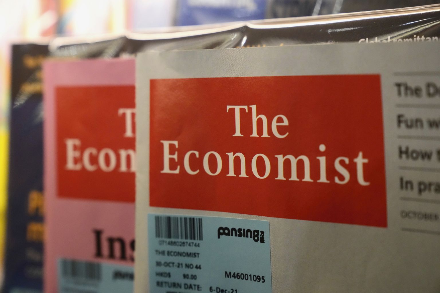 Журнал "Экономист". Иллюстративное фото