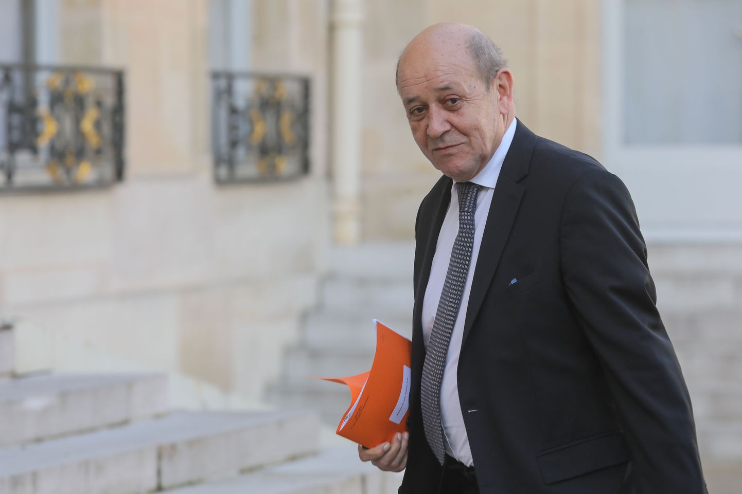 Īstais Francijas ārlietu ministrs Žans Īvs Ledriāns.