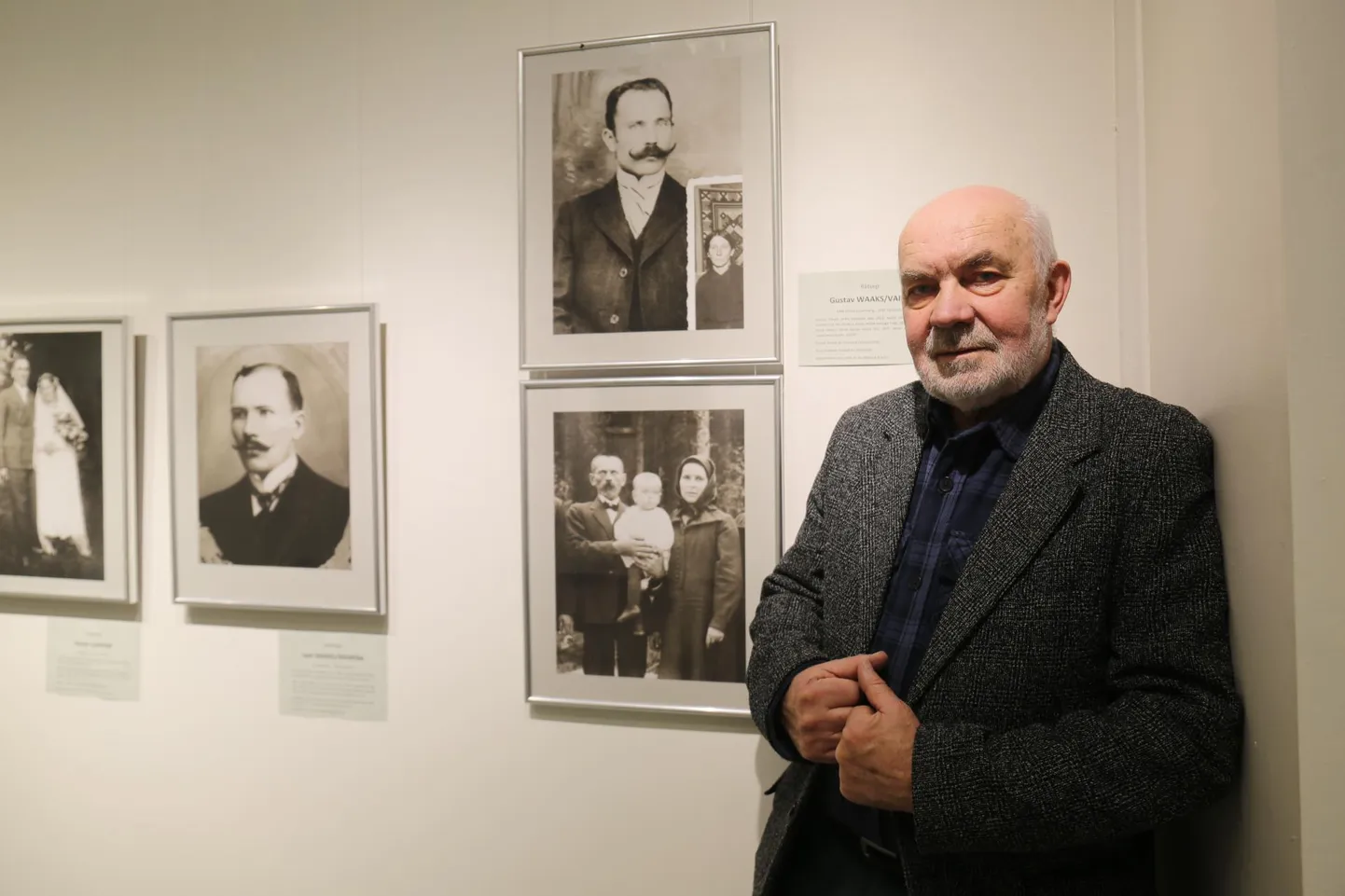 Võrumaa fotograafia ajalugu uuriv Ago Ruus tõi nüüd näitusele pildid Vastseliina aleviku asutajatest sadakond aastat tagasi.