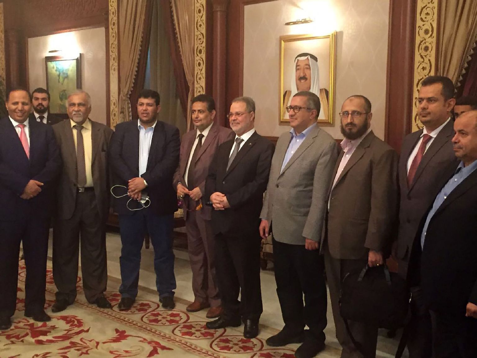 Jeemeni valitsuse delegatsioon.