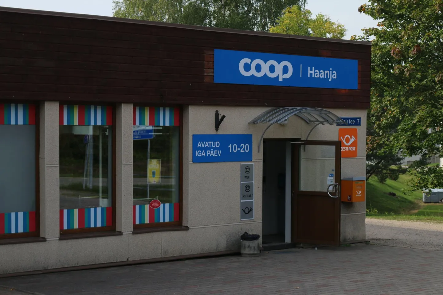 Haanja Coopist rööviti 205 eurot.