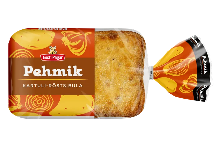 Pehmik с картофелем и жареным луком Eesti Pagar.