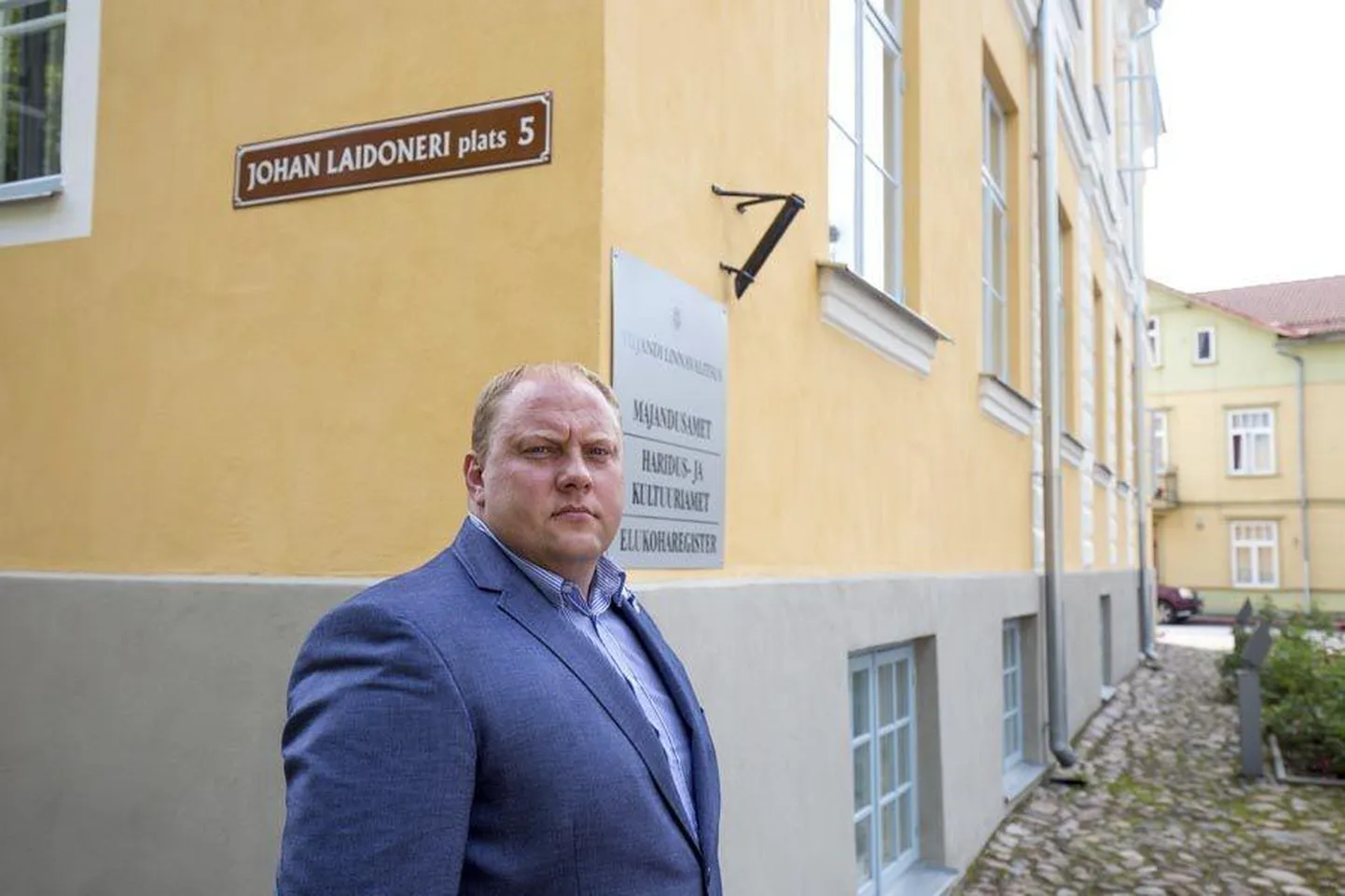Andres Mägi, Viljandi Linnavalitsuse kinnisvara haldusameti juhataja