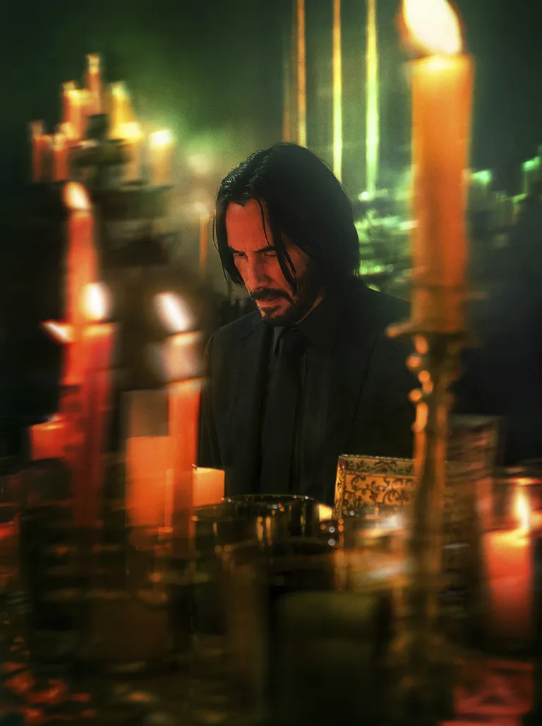Keanu Reeves John Wicki rollis.