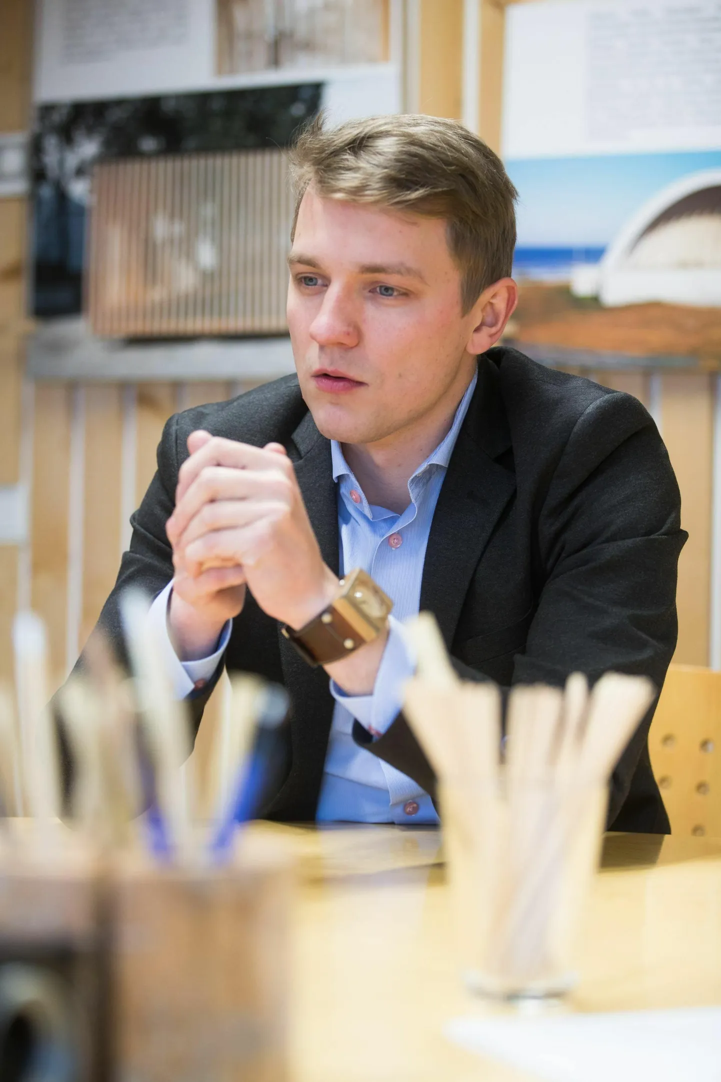 Eesti Metsa- ja Puidutööstuse Liidu tegevjuht Henrik Välja.